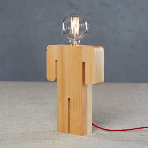 Настольная лампа Wooden Boy Loft Concept 43.213.СH.20.ART