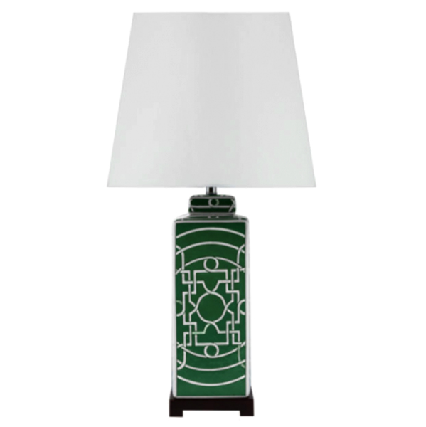 Настольная лампа Green Puzzle Loft Concept 43.163.СH.20.ART