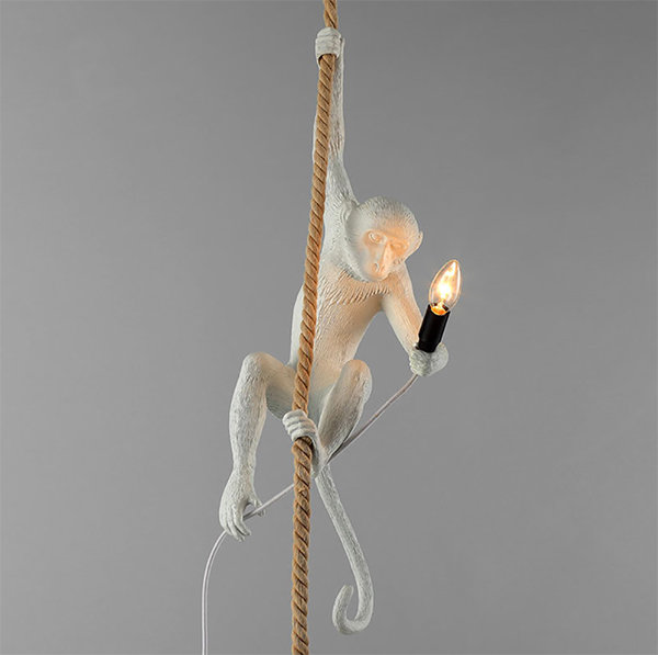 Seletti Monkey Lamp Ceiling Светильник Обезьяна с Лампой