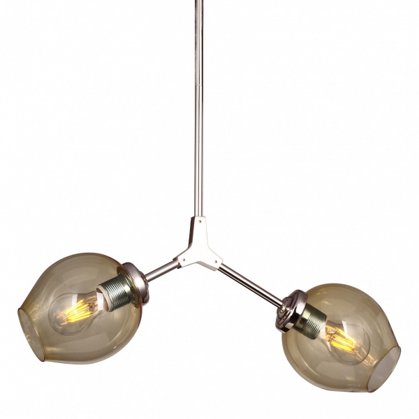Люстра Branching Bubble Chandelier 2 Amber Loft Concept 40.1088