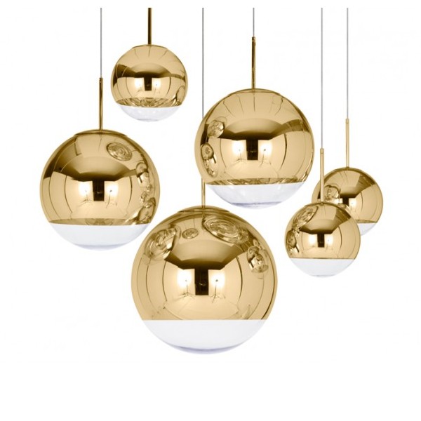 Потолочный светильник Mirror Ball Gold Loft Concept 40.83