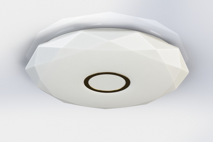 Потолочный светодиодный светильник с пультом ДУ Citilux Диамант CL71362R