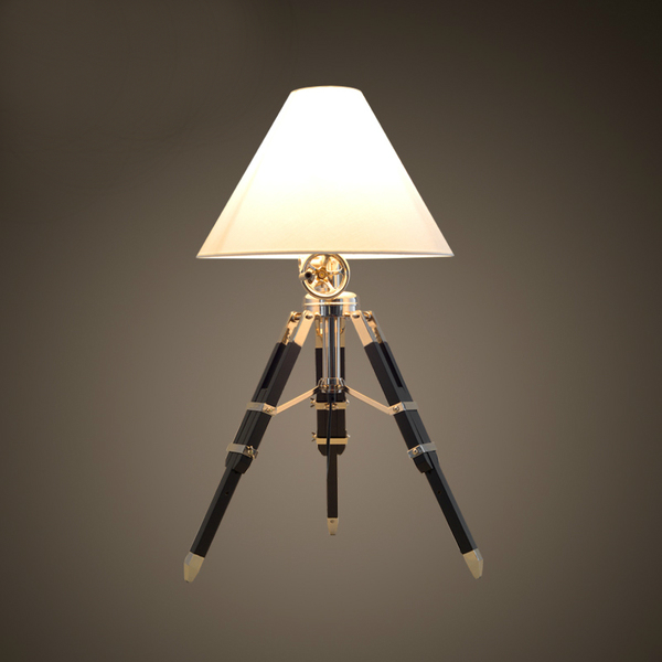 Настольная лампа Table Standing Lamp Black Loft Concept 43.114.BR.BR.DHO