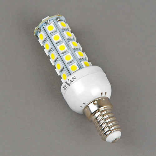 Лампа LED Elvan E14-9W-6400K-40LED
