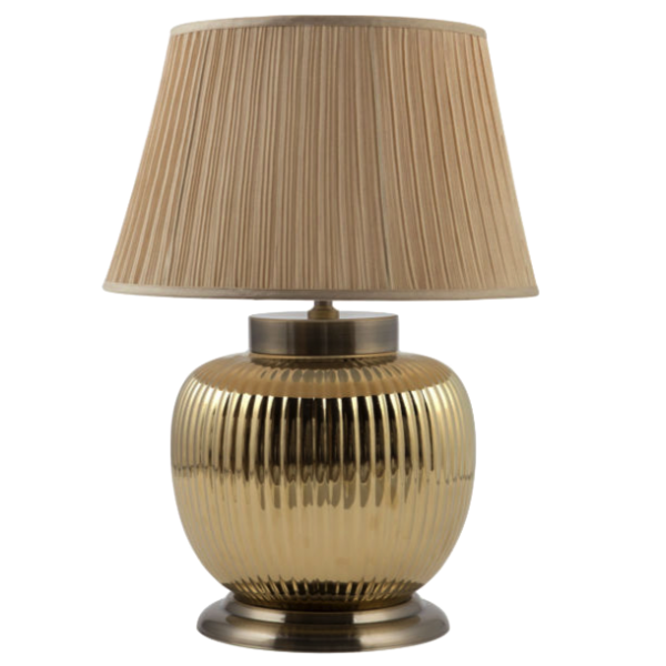 Настольная лампа Fluted Gold Loft Concept 43.182.СH.20.ART