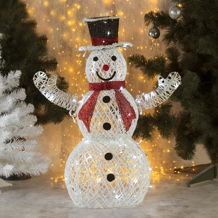 Фигура плетеная "Снеговик" Luazon Lighting 3662032