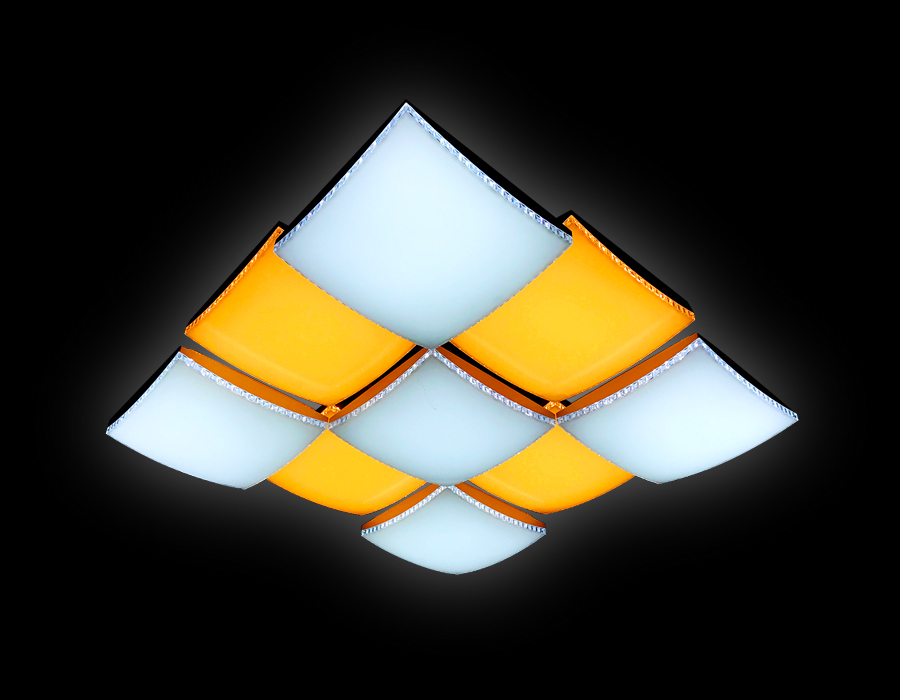 Управляемый светильник Ambrella ORBITAL PARUS FP2329 WH 288W D720*720
