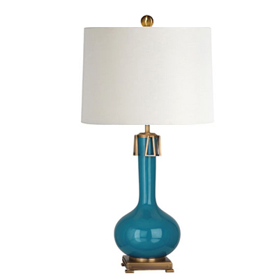 Настольная лампа Colorchoozer Table Lamp Turquoise Loft Concept 43.236
