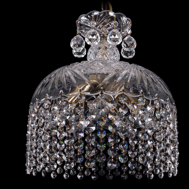 Хрустальный подвесной светильник Bohemia Ivele Crystal серия:7715 7715/30/Pa/R