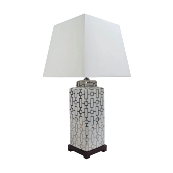 Настольная лампа Grey Rectangles Loft Concept 43.169