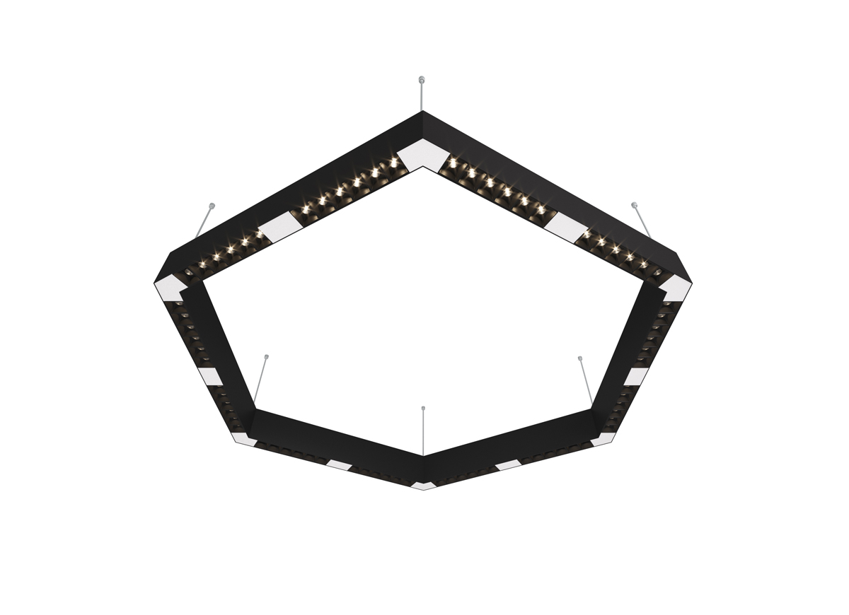 Подвесной светодиодный светильник 0, 9м 72Вт 48° Donolux DL18515S111B72.48.900BW