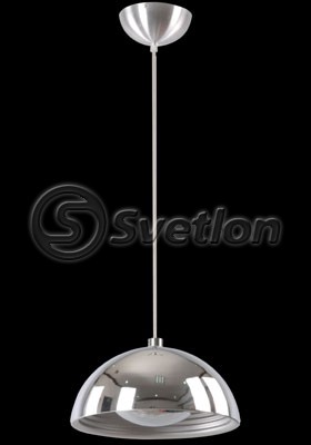 Светильник подвесной, HB5002 chrome/silver d=400mm