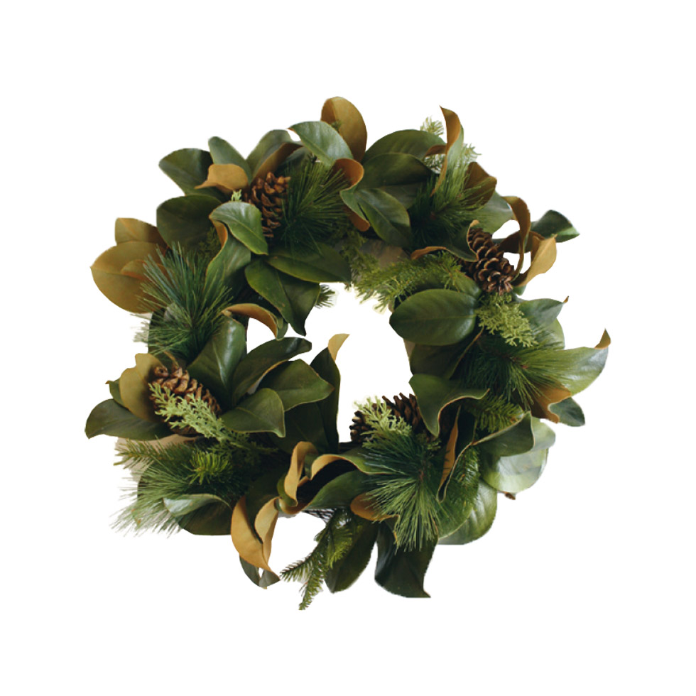 Magnolia Leaf Wreath 2/039562