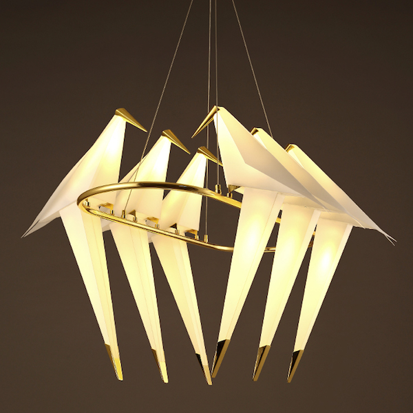 Люстра Origami Bird Chandelier 6 Loft Concept 40.1046