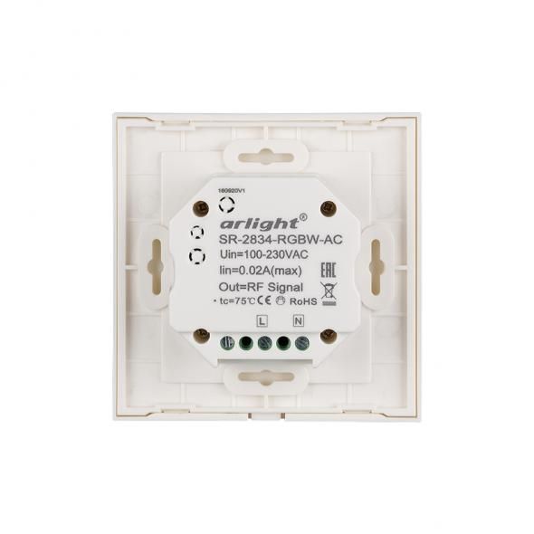 Панель Sens SR-2834RGBW-AC-RF-IN White (220V,RGBW,1 зона) Arlight 022196