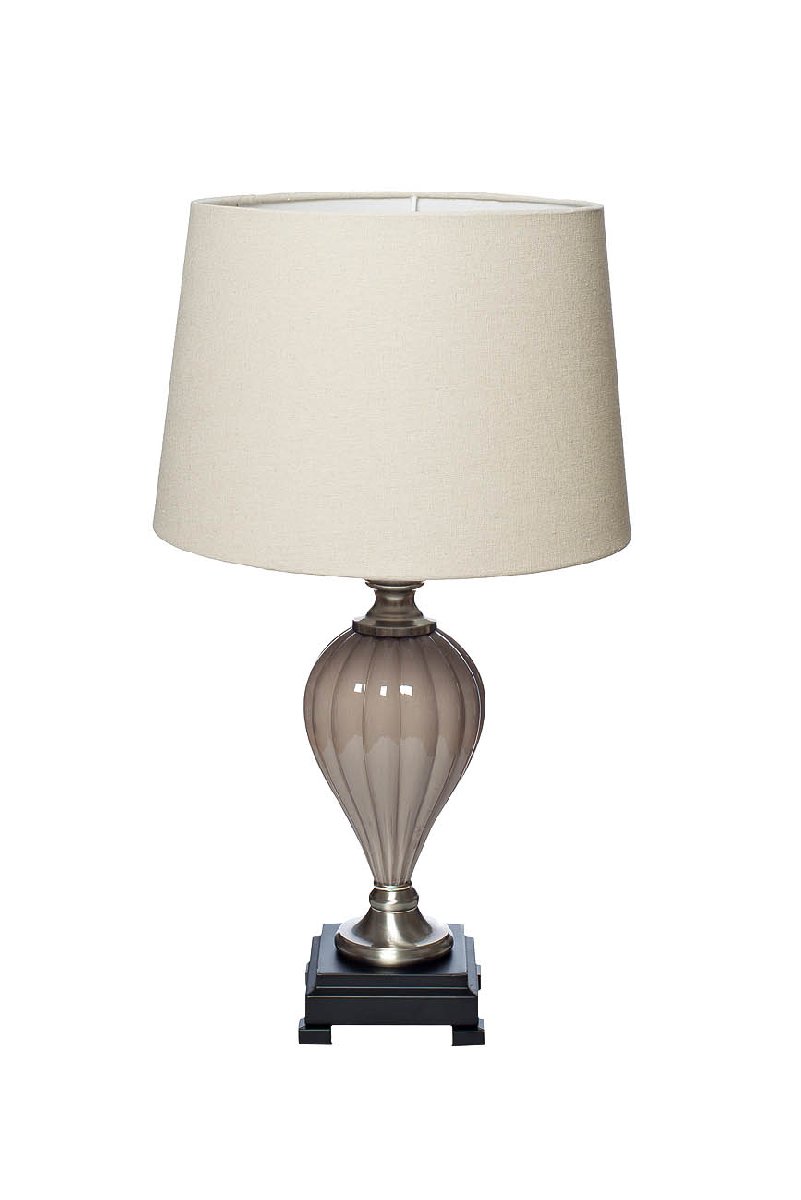 22-86892 Настольная лампа Garda Light плафон бежевый Д33,В60