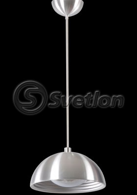 Светильник подвесной, HB5002 brushed aluminum/silver d=400mm