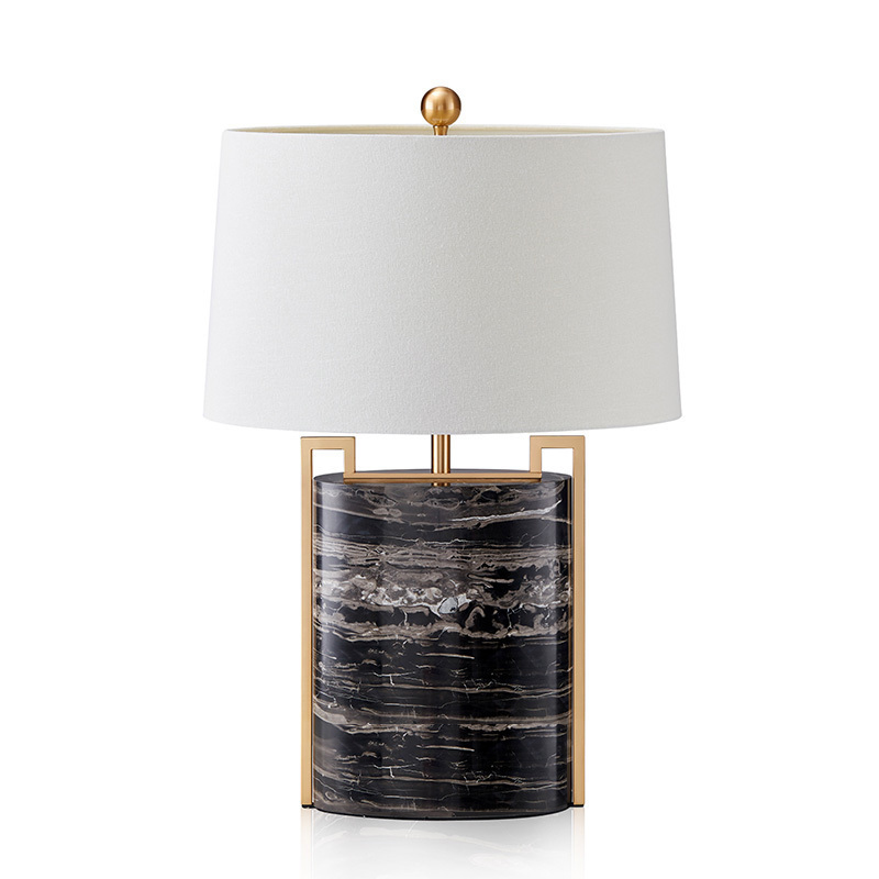 Настольная лампа Ritz - White Marble Barrel Table
