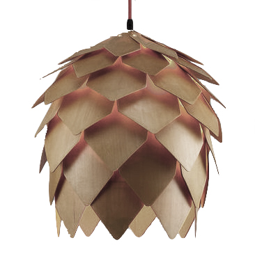 Подвесной светильник Crimea Pine Cone natural wood Loft Concept 40.51