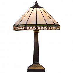 Настольная лампа SVETRESURS 857-804-01 в стиле Тиффани. Коллекция серия:(857). Подходит для интерьера 