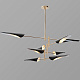Подвесная люстра Loft Industry Modern - Plane Wings Chandelier