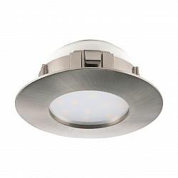 Светодиодный страиваемый светильник Eglo 95819 в стиле Современный. Коллекция Pineda Nickel. Подходит для интерьера Для ванной 