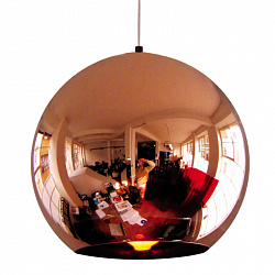 Подвесной светильник Tom Dixon Copper Shade 45 в стиле Современный. Коллекция Copper. Подходит для интерьера 