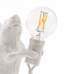 Лампа светодиодная Seletti 14884L в стиле Минимализм Современный. Коллекция Mouse Lamp. Подходит для интерьера 