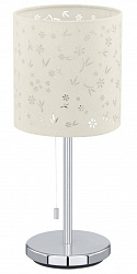 Настольная лампа Eglo 91395 в стиле Прованс. Коллекция Chicco 1. Подходит для интерьера Для спальни 