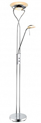 Торшер Arte Lamp A4399PN-2CC в стиле Современный. Коллекция Duetto. Подходит для интерьера Для гостиной 