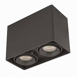 Накладной светильник Donolux DL18611/02WW-SQ Shiny black в стиле Хай-тек. Коллекция DL18611. Подходит для интерьера Для кухни 
