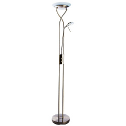 Торшер Arte Lamp A4399PN-2AB в стиле Современный. Коллекция Duetto. Подходит для интерьера Для гостиной 