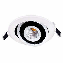 Встраиваемый светильник Donolux DL18463/01WW-White R в стиле Современный. Коллекция DL18463. Подходит для интерьера Для офиса 