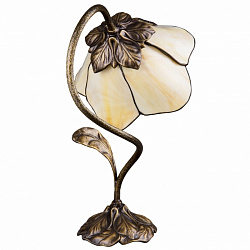 Настольная лампа декоративная Kemar G/B в стиле Прованс. Коллекция Galegos. Подходит для интерьера Для прихожей 