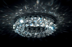 Встраиваемый светильник Donolux DL061.02.1 crystal в стиле Классический. Коллекция DL061.02. Подходит для интерьера Для гостиной 