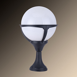 Наземный низкий светильник Arte Lamp A1494FN-1BK в стиле Классический. Коллекция Monaco. Подходит для интерьера 