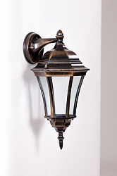 Уличный настенный светильник Oasis Light 91302S Gb в стиле Классический. Коллекция ASTORIA S. Подходит для интерьера 