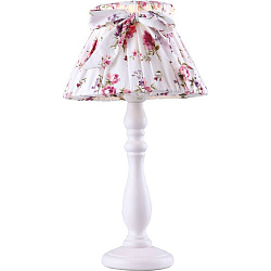 Настольная лампа Arte Lamp A7020LT-1WH в стиле Прованс. Коллекция Bambina. Подходит для интерьера Для детской 