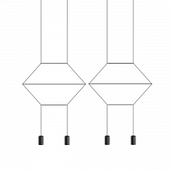 Подвесной светильник Loft Concept 40.2172 в стиле . Коллекция Vibia Wireflow Suspension Lamp. Подходит для интерьера 