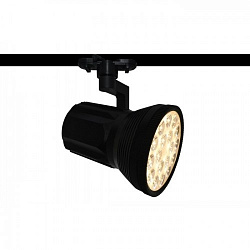 Светильник на штанге Arte Lamp A6118PL-1BK в стиле Современный. Коллекция Track Lights Black. Подходит для интерьера Для магазина 