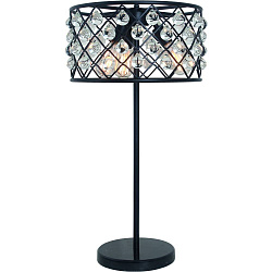 Настольная лампа декоративная Divinare 8203/01 TL-3 в стиле Арт-деко. Коллекция Brava. Подходит для интерьера Для больших залов 