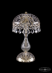 Настольная лампа Bohemia Ivele 5011/22-42/G/Leafs в стиле Классический. Коллекция 5011 Gold. Подходит для интерьера Для больших залов 
