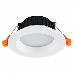 Встраиваемый светильник Donolux DL18891/9W White R Dim в стиле Современный. Коллекция DL18891. Подходит для интерьера Для ванной 