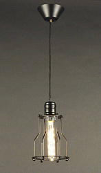 Подвесной светильник Citilux CL450201 в стиле Лофт. Коллекция Эдисон. Подходит для интерьера ресторанов 