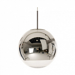 Подвесной светильник Tom Dixon Mirror Ball 40 chrome в стиле Современный. Коллекция Mirror Ball. Подходит для интерьера 