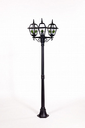 Уличный наземный светильник Oasis Light 91108 В lgG Bl в стиле Классический. Коллекция FARO LEAD GLASS. Подходит для интерьера 