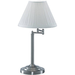 Настольная лампа декоративная Arte Lamp A2872LT-1SS в стиле Классический. Коллекция California. Подходит для интерьера Для офиса 