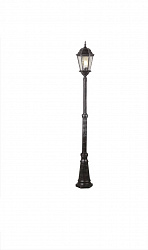 Фонарный столб Arte Lamp A1207PA-1BS в стиле Замковый. Коллекция Genova. Подходит для интерьера 