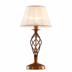 Настольная лампа декоративная Citilux CL427811 в стиле Классический. Коллекция Ровена Бронза. Подходит для интерьера Для гостиной 