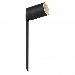 Наземный низкий светильник Lucide 14868/05/30 в стиле Современный. Коллекция Arne-Led Black. Подходит для интерьера 